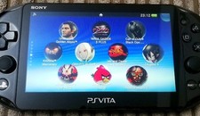 Playstation vita with games - with,