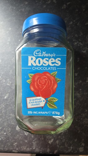 Retro cadbury roses - cadbury's, glass