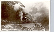 WP & YR TRAIN MOUNTAIN TUNNEL