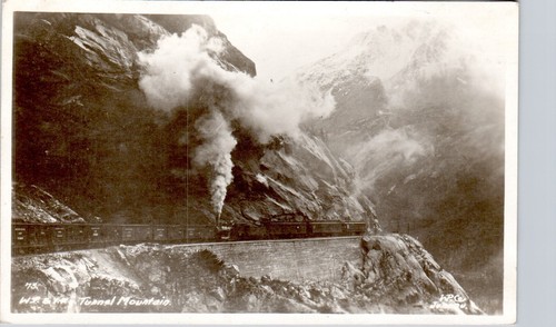 Train mountain tunnel - yr,