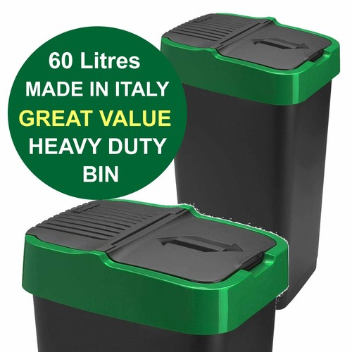 Swing recycle bins 60l colour - 60l,