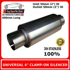 Universal Exhaust Silencer 4"