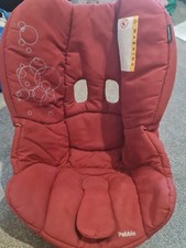 Genuine MAXI COSI Pebble Spare COVER Baby Car Seat Red *