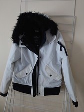 Hollister Faux Fur-Lined Parka All Weather Collection Jacket Coat-  Medium