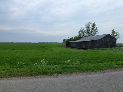 Photo old tin sheds on - a3,
