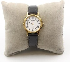 SEIKO V115-0BS0 Gold Toned Classic Solar Wristwatch - S21