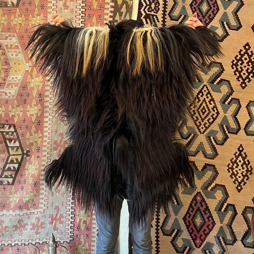 Natural angora goat skin - natural,