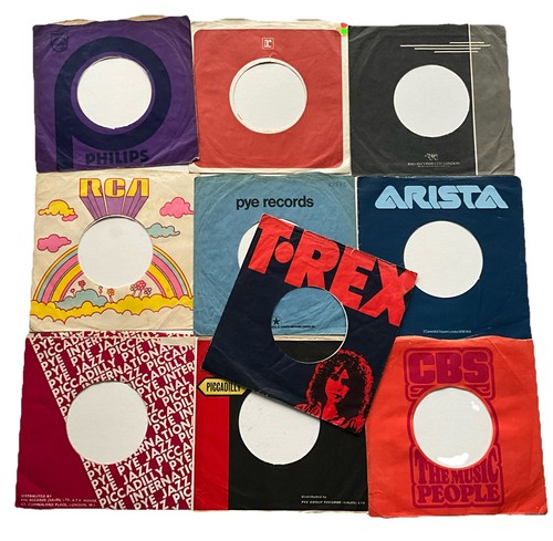 Ten vintage record sleeves in - ten,
