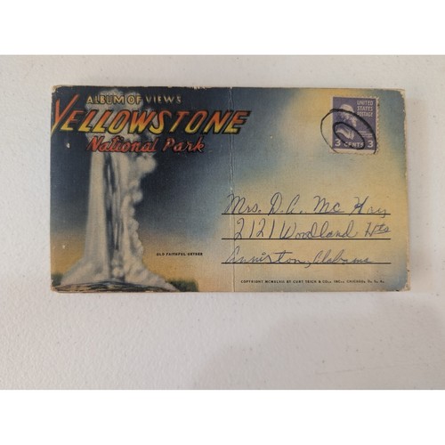 Vintage yellowstone national - vintage,