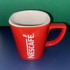 Red Nescafe Coffee Mug Square
