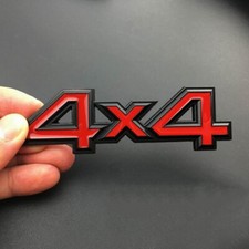 4x4 Logo Metal Emblem Badge