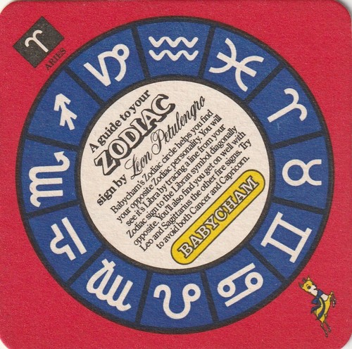 Beer mat babycham a guide - beer,