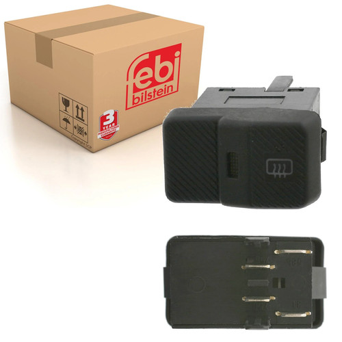 Rear window heater switch - rear,