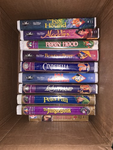 Disney movies vhs - movies,