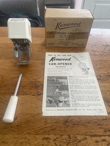 Kenwood chef can opener - opener, a777