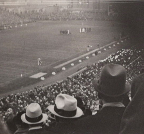 1930s college football stadium - college,