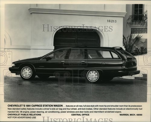 1991 press photo chevrolet - press,