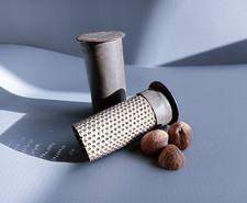 Antique Cylindrical Toleware