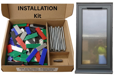 Upvc window door installation - door,