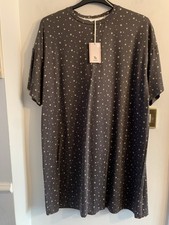 BNWT By TU Charcoal Grey Stars