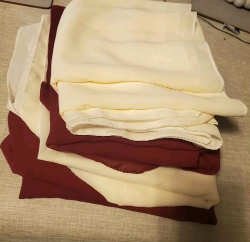 Burgundy 2 x white - 2,