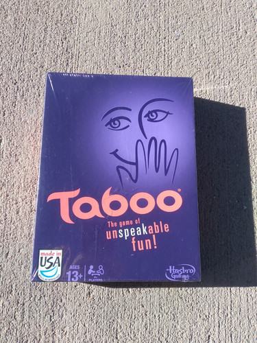 Taboo game hasbro ages - game,
