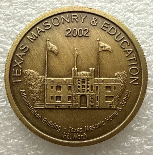 American masonic coin token - masonic,