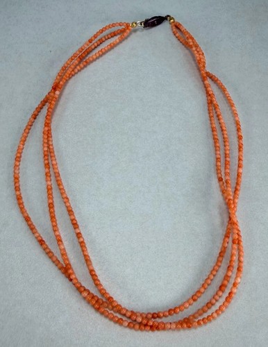 Vintage strand natural coral - 3,