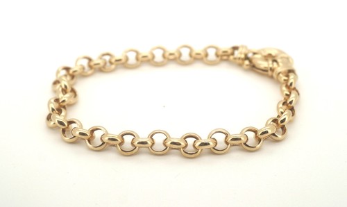 Mens 9ct yellow gold belcher - 9ct,