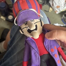 Wacky Races Dick Dastardly Large Plush Toy 90cm PMS 401/996 Warner Bros Vintage