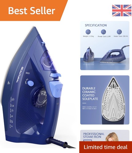 Luxury steam iron - luxury,