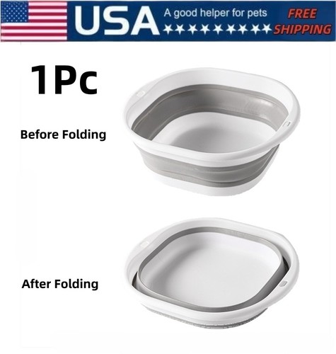 Large gray portable wash sink - large,