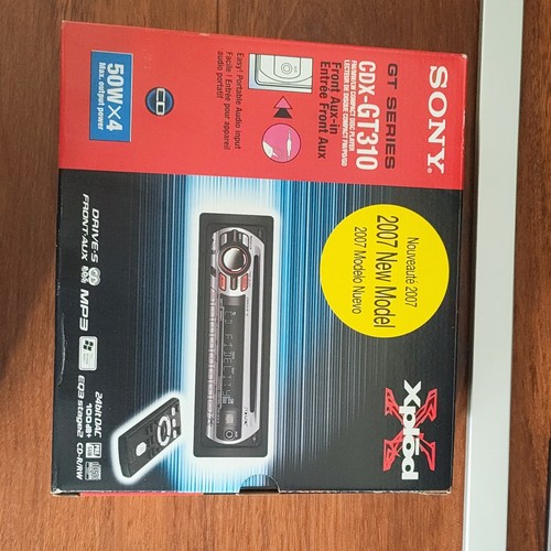 Sony cdx gt310 car - sony, cdx-gt310