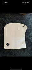 White Dressage Numnah WOW branded Large