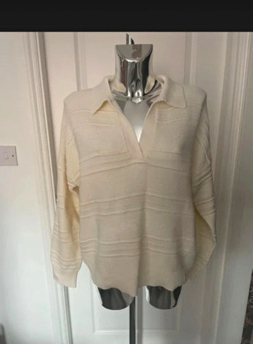 Crew clothing cream cotton - cream,