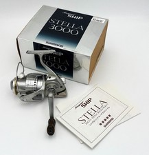 Shimano 98 Stella 3000 Spinning Reel with Box & Manual – Used Condition