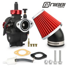 NIBBI PE17mm Flange Racing Carburettor Kit For 70cc-110cc ATV Quad Pit Dirt Bike