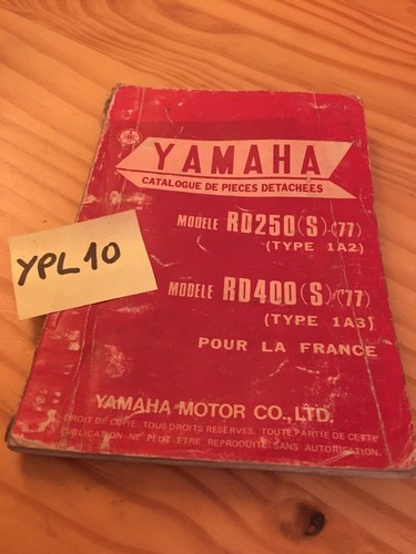 Yamaha rd250 1a2 rd400 - rd250, rd