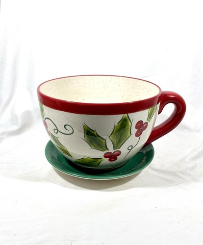 Vintage large ceramic tea - large,