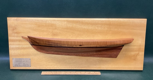 Fine handcrafted half hull - half, ~