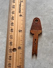 Old BELL Locker Brass Key