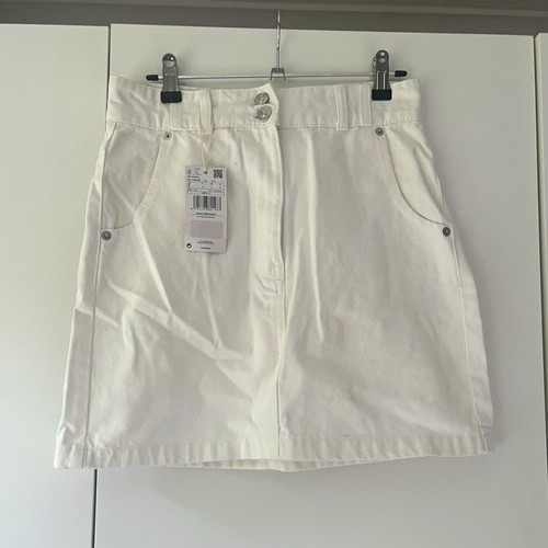 Mango women white denim - mango,
