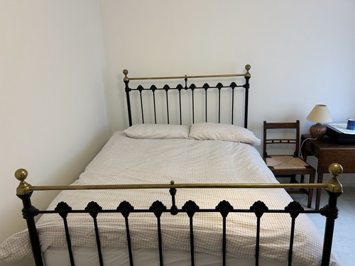 Antique victorian iron - &, brass