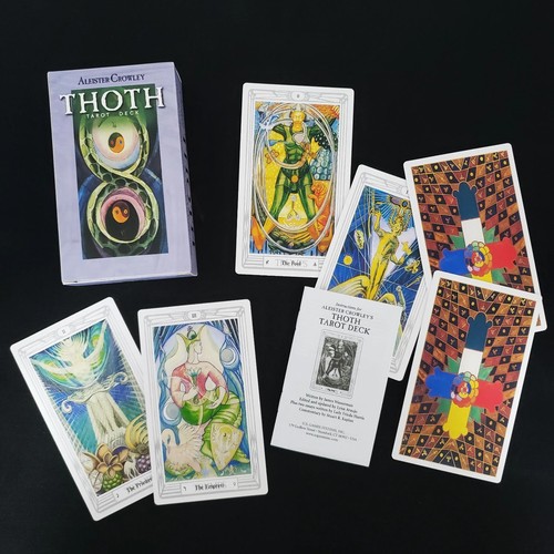 Thoth tarot cards deck pcs - 78,