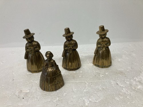 Vintage lady brass - brass, hand