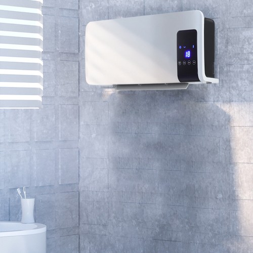 Bathroom wall electric ptc - wall,