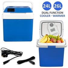 Thermoelectric 24L/26L 240V AC & 12V DC Electric Cool Box, Travel Cooler Warmer