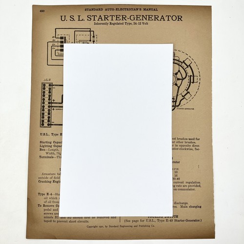 Vtg starter generators - vtg,