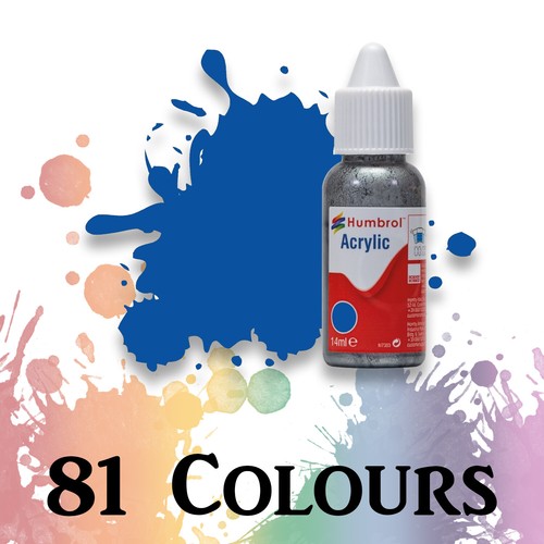 Humbrol acrylic model paint - acrylic,