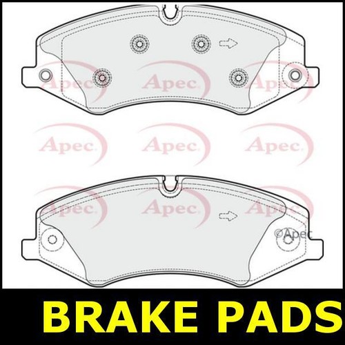 Brake pads front - front, for